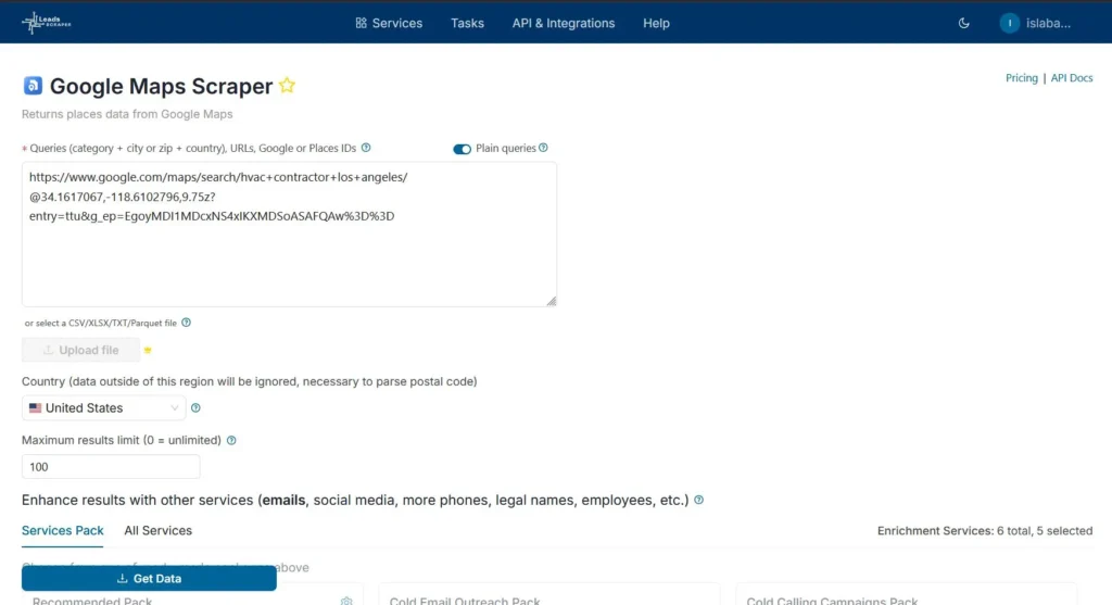 Plain Queries Search