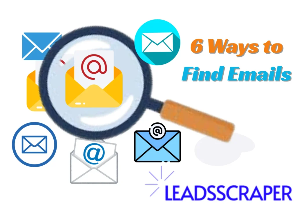 There are different ways to find emails, leadsscraper helps to ensure validated emails.