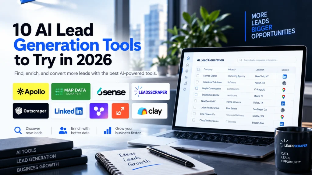 10 AI lead generation tools for finding, enriching, and qualifying business leads in 2026